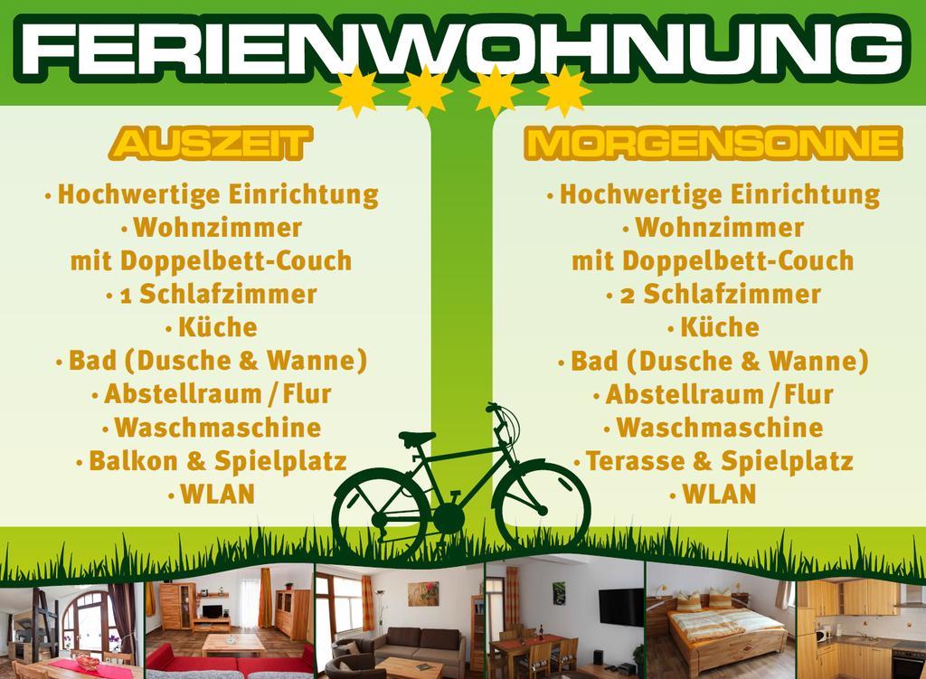 Ferienwohnung Auszeit Am Kurpark Bad Berka - Balkon - Ruhige Lage- Gratis Parkplatz & Wlan Quarto foto
